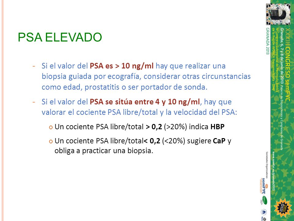 cuando la prostatitis psa elevador cuando la prostatitis psa elevador